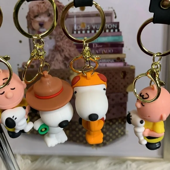 Bundle for Cncbending Peanuts Gang Choice of 1-Keychains/Bag Charms - Picture 5 of 6